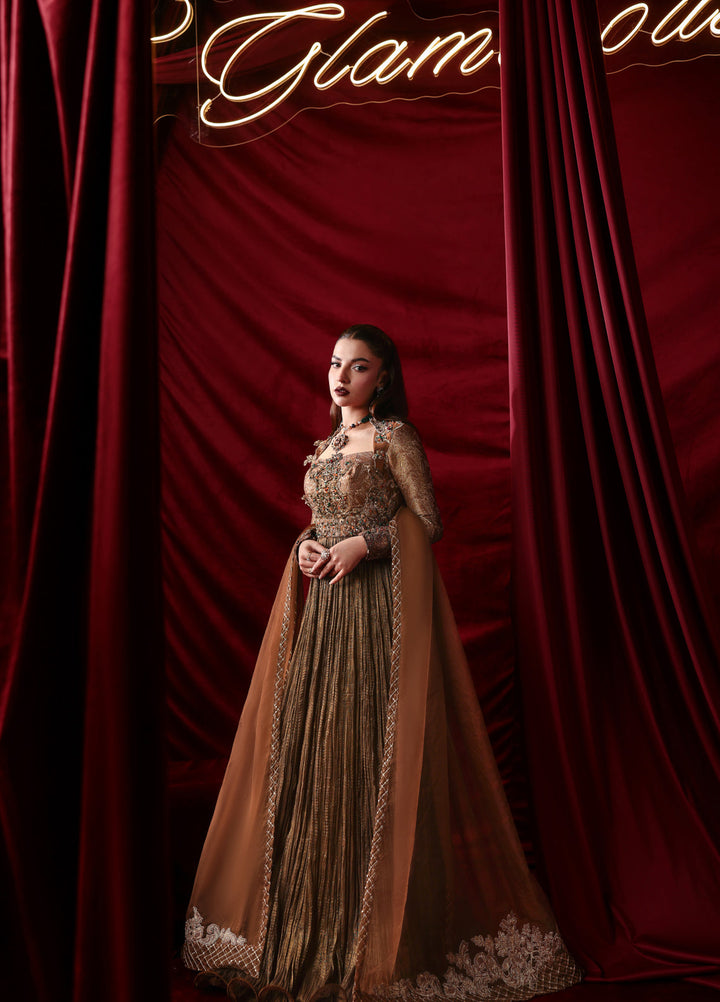 The Glamorous by Musferah Saad RTW Hand work Organza 2 Piece Suit Ethereal Light - Wedding Collection
