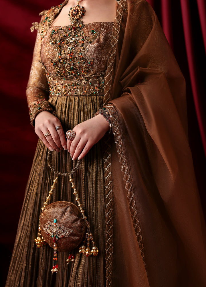The Glamorous by Musferah Saad RTW Hand work Organza 2 Piece Suit Ethereal Light - Wedding Collection