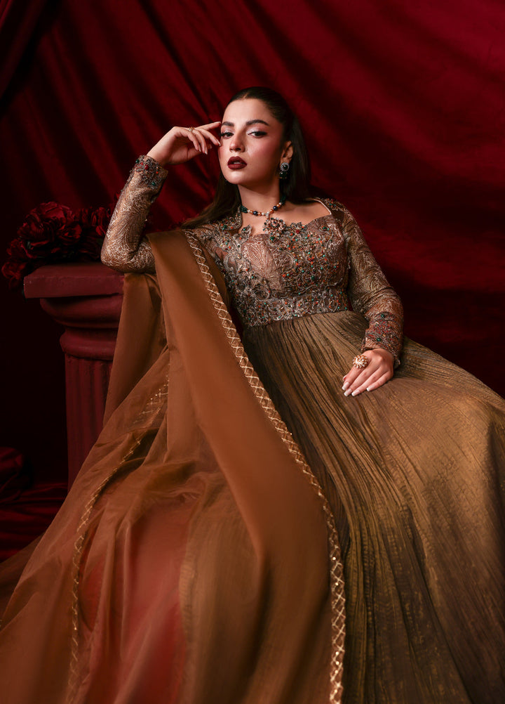 The Glamorous by Musferah Saad RTW Hand work Organza 2 Piece Suit Ethereal Light - Wedding Collection