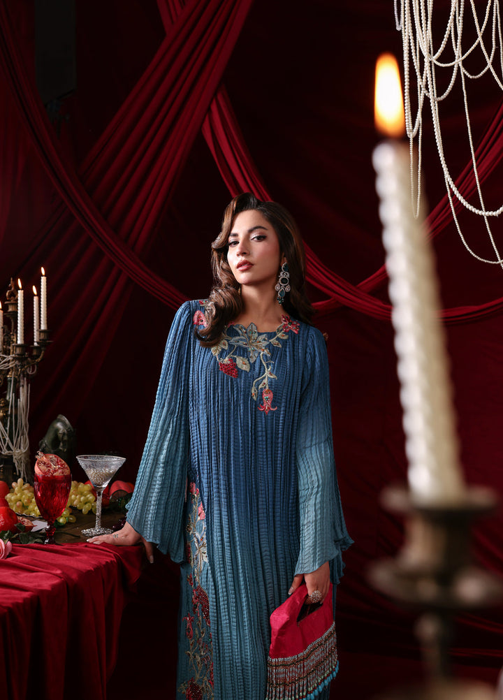 The Glamorous by Musferah Saad RTW Embroidered Silk 1 Piece Persephone - Casual Collection