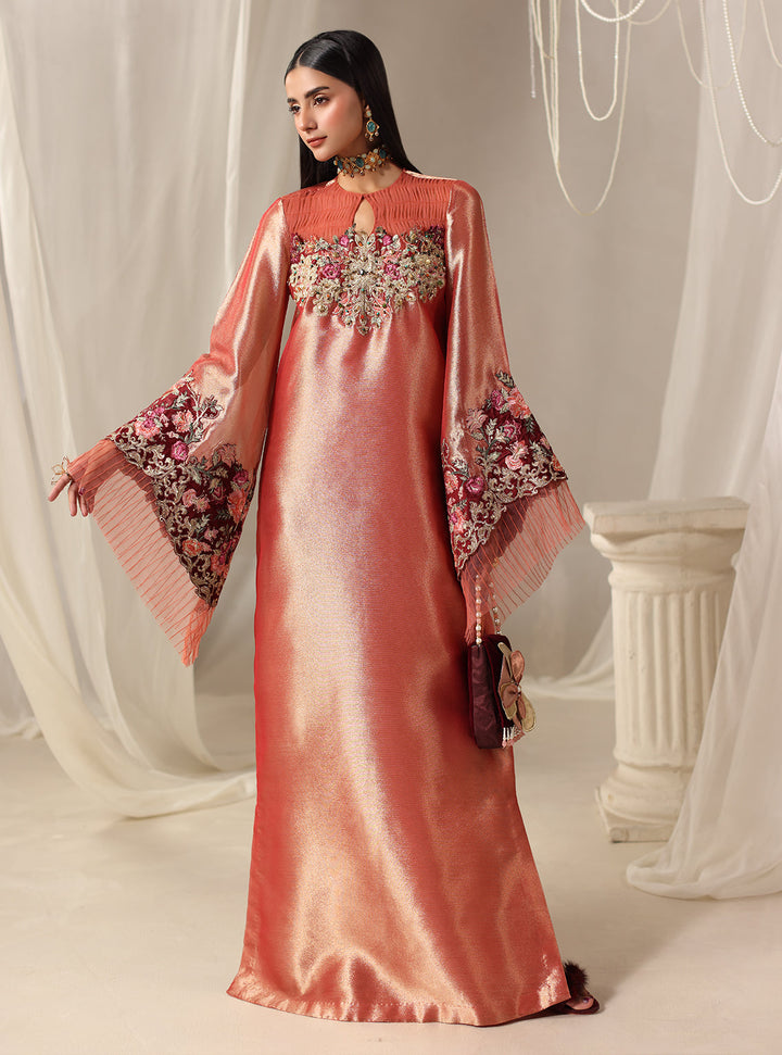 Twilight by Musferah Saad RTW Hand work Tissue 1 Piece Coraline - Eid Collection