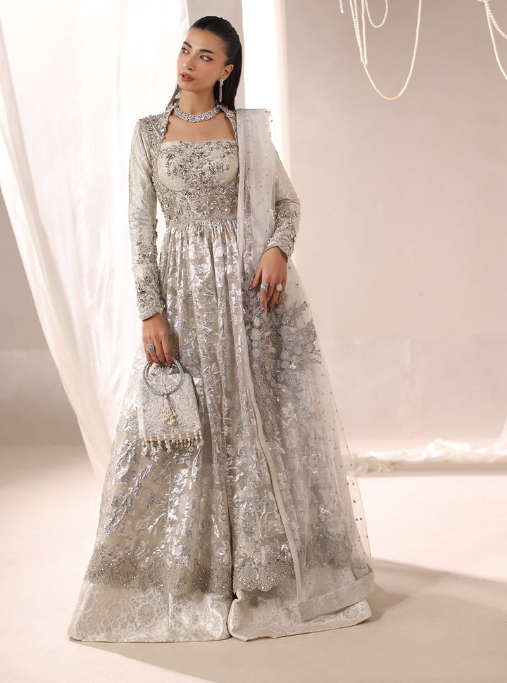 Twilight by Musferah Saad RTW Hand work Tissue 3 Piece Suit Lumieria - Eid Collection