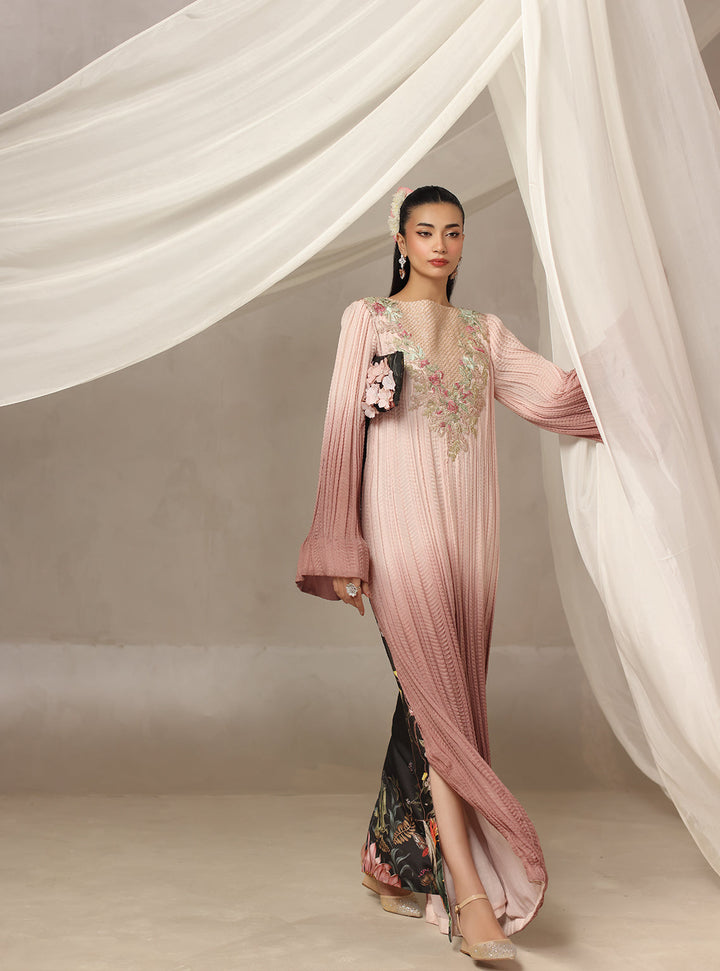 Twilight by Musferah Saad RTW Embroidered Silk 1 Piece Seraphine - Eid Collection