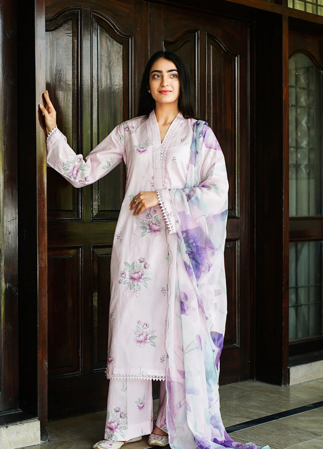 Ileen by naba bilal RTW Printed Lawn 3 Piece Suit IN26RPL Floreo - Casual Collection