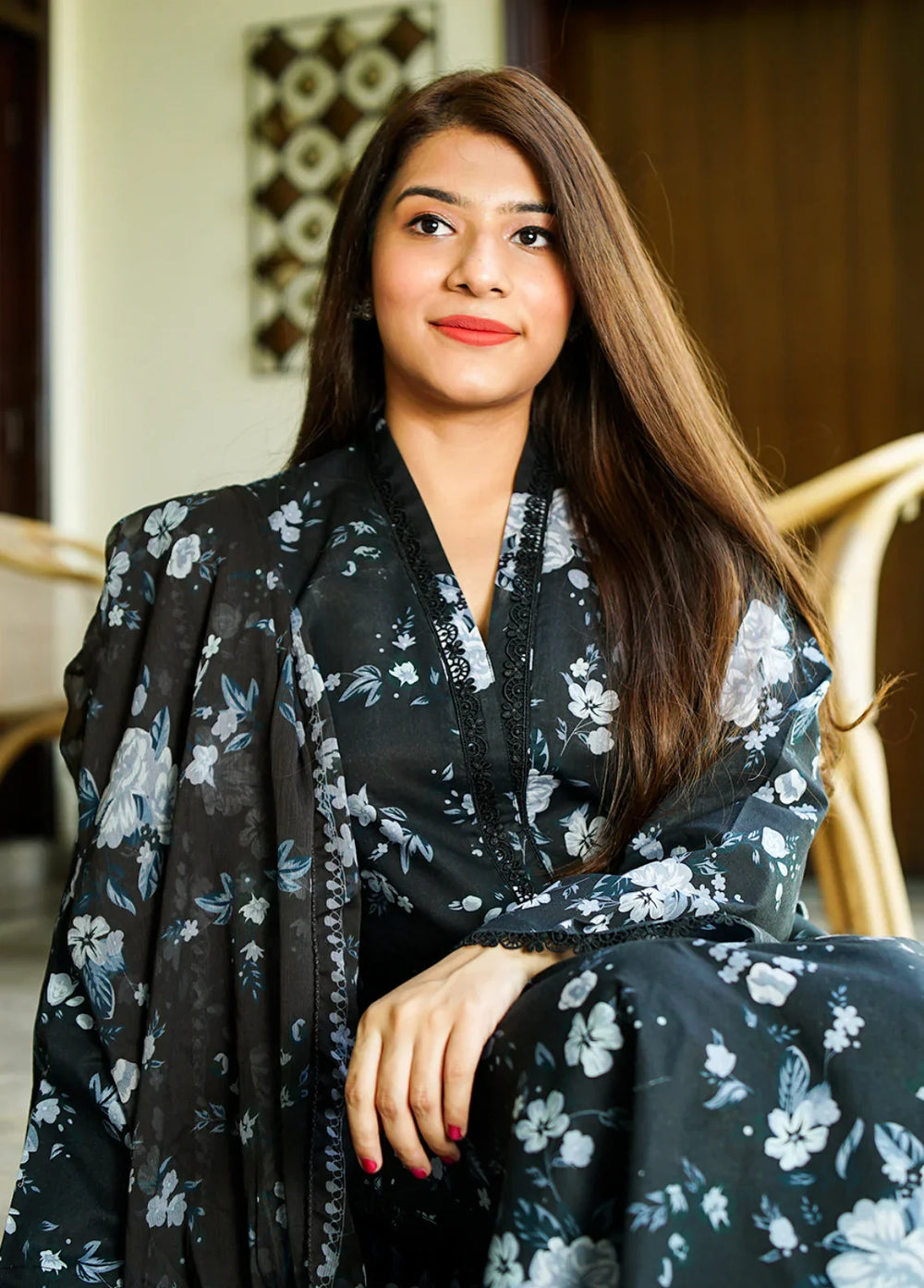 Ileen by naba bilal RTW Printed Lawn 3 Piece Suit IN26RPL Lili - Casual Collection