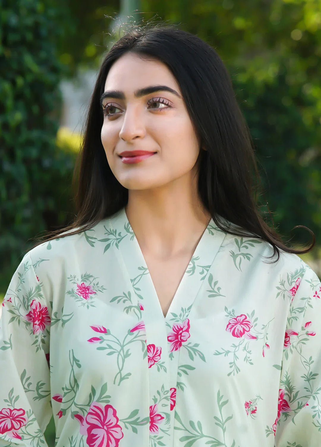 Ileen by naba bilal RTW Printed Lawn 3 Piece Suit IN26RPL Viola - Casual Collection