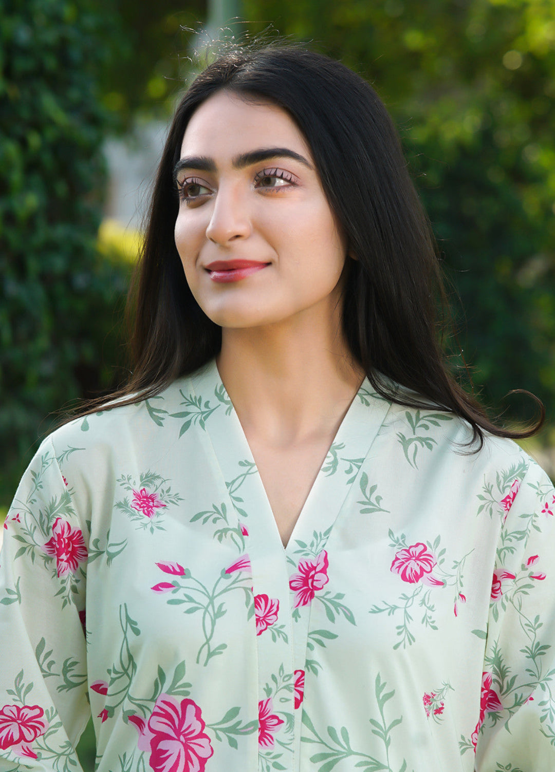 Ileen by Naba Bilal Unstitched Printed Lawn 3 Piece Suit Viola - Casual Collection