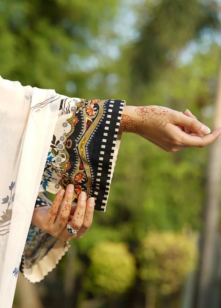 Ileen by naba bilal Unstitched Printed Lawn 3 Piece Suit IN26UPL Lina - Casual Collection