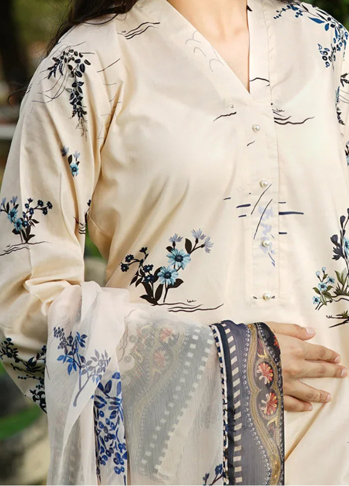Ileen by naba bilal RTW Printed Lawn 3 Piece Suit IN26RPL Lina - Casual Collection