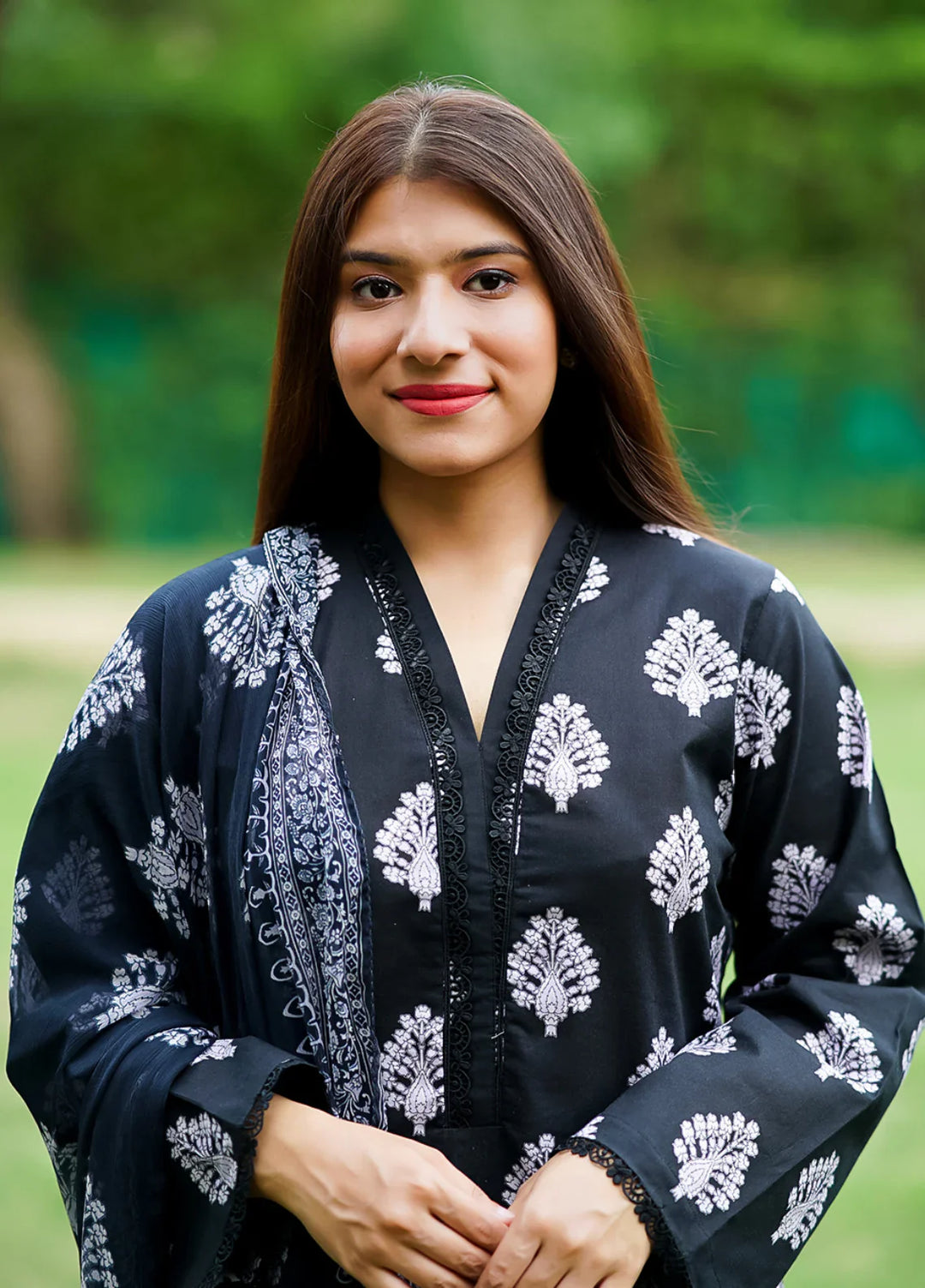 Ileen by naba bilal RTW Printed Lawn 3 Piece Suit IN26RPL Luna - Casual Collection