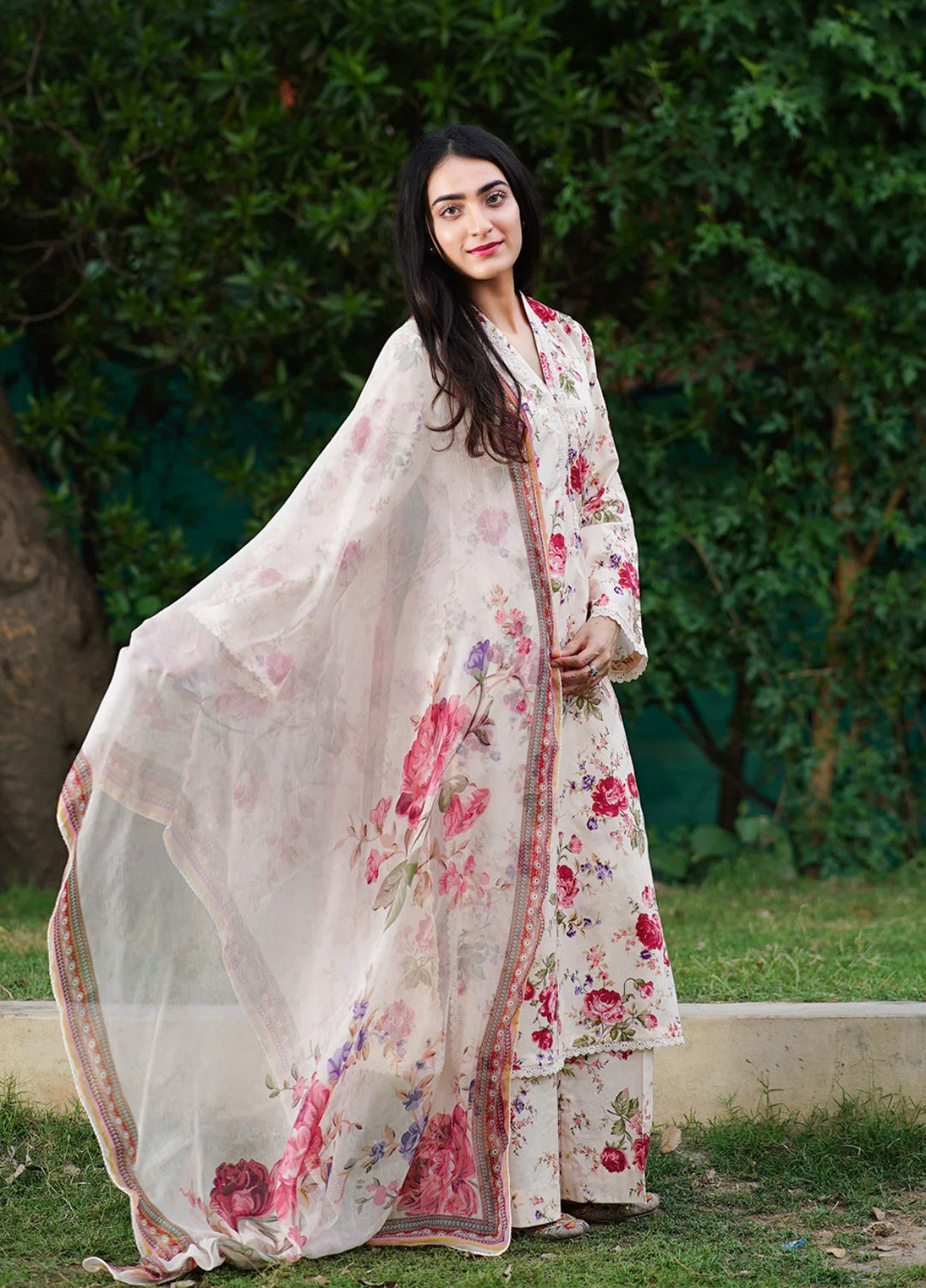 Ileen by naba bilal RTW Printed Lawn 3 Piece Suit IN26RPL Amaira - Casual Collection