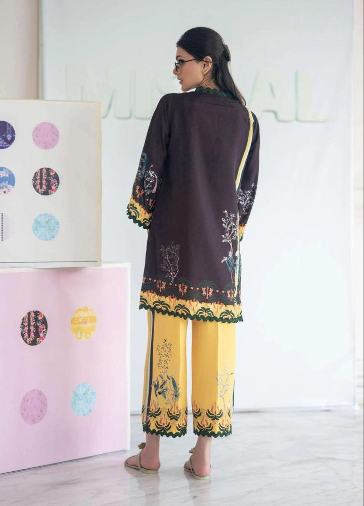Misaal by Ayesha Somaya Charmed RTW Printed Cotton Silk 2 Piece Suit Coco Girl - Casual Collection