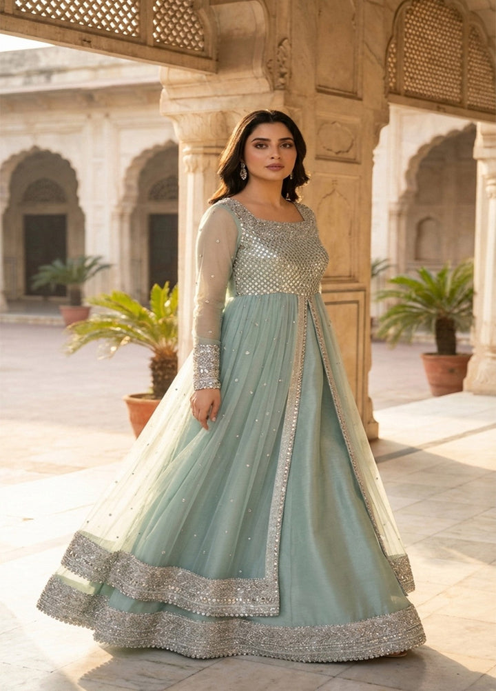 Afsana e Noor by Ibraysha RTW Embroidered Kamdani 2 Piece Suit Chahat Anarkali - Wedding Collection