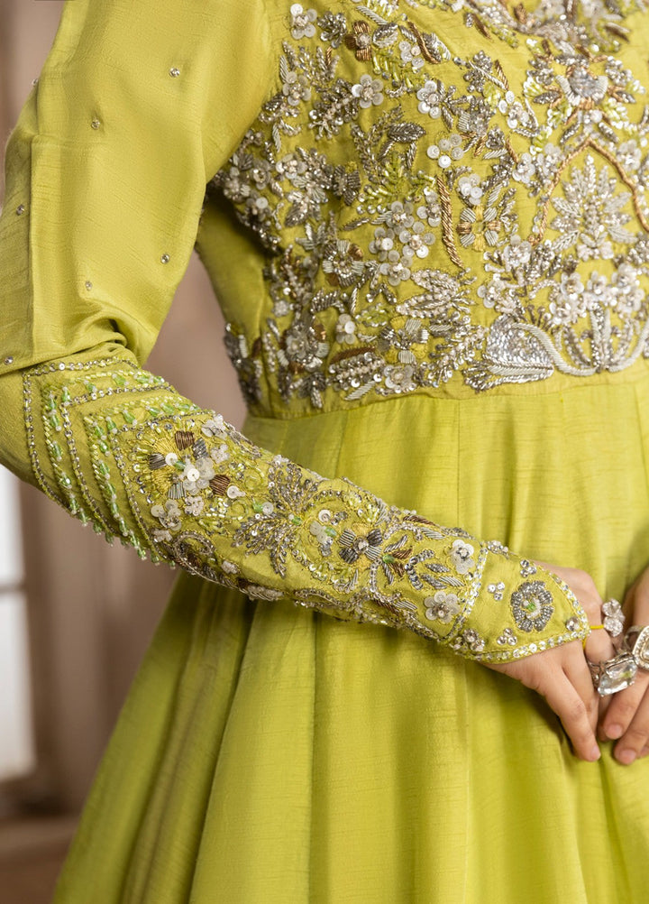 Afsana e Noor by Ibraysha RTW Hand work Raw Silk 2 Piece Suit Noor-Ul-Ain - Wedding Collection