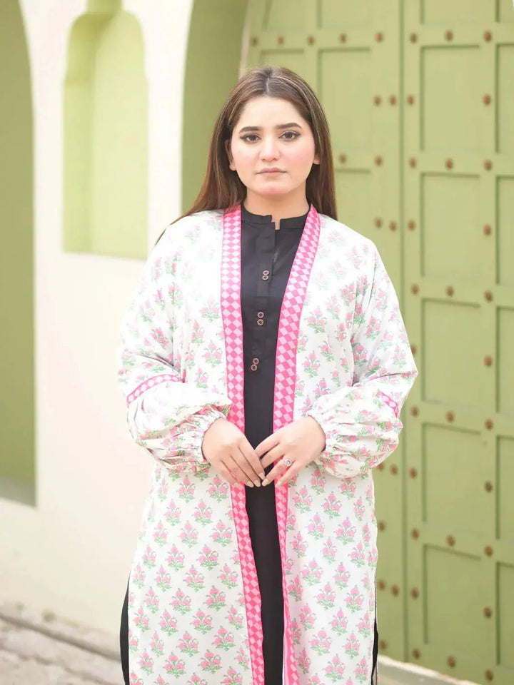 Shrug by TNG Women RTW Printed Viscose Raw Silk 1 Piece Suit Hayat Casual Collection