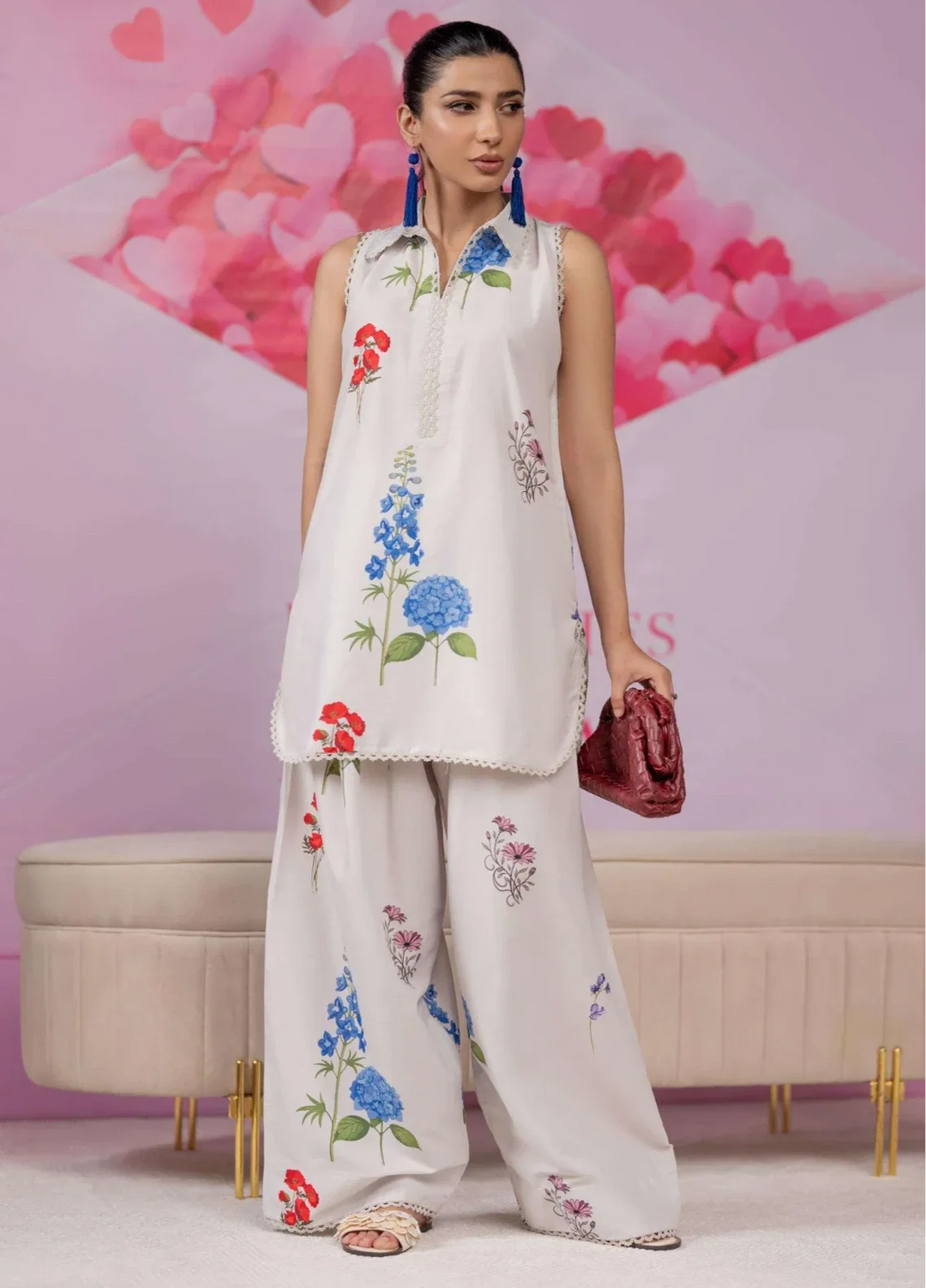 Love Notes Misaal by Ayesha Somaya RTW Printed Lawn Silk 2 Piece Suit Luma Casual Collection