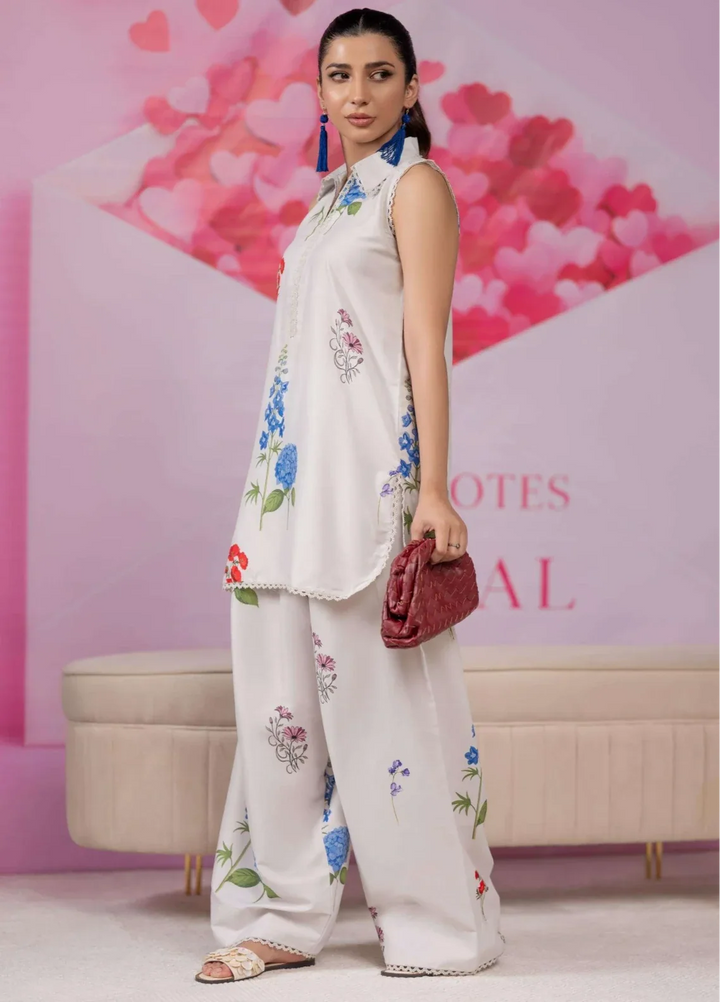 Love Notes Misaal by Ayesha Somaya RTW Printed Lawn Silk 2 Piece Suit Luma Casual Collection