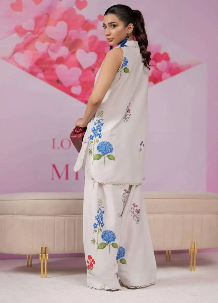 Love Notes Misaal by Ayesha Somaya RTW Printed Lawn Silk 2 Piece Suit Luma Casual Collection