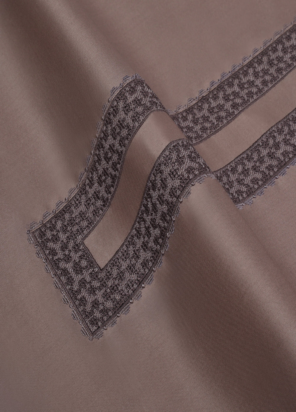 Cotton Valley by Fabrich Unstitched Embroidered Cotton 2 Piece Suit Mocha Casual Collection