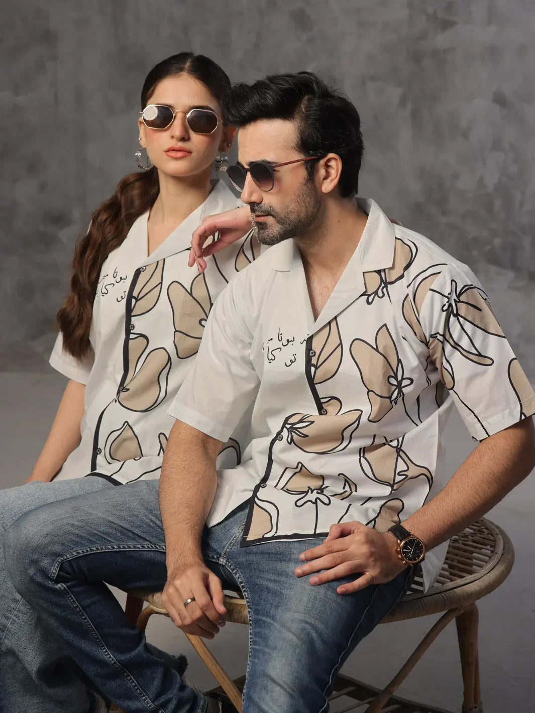 TNG Unisex RTW Printed Cambric 1 Piece Suit Aashna Casual Collection