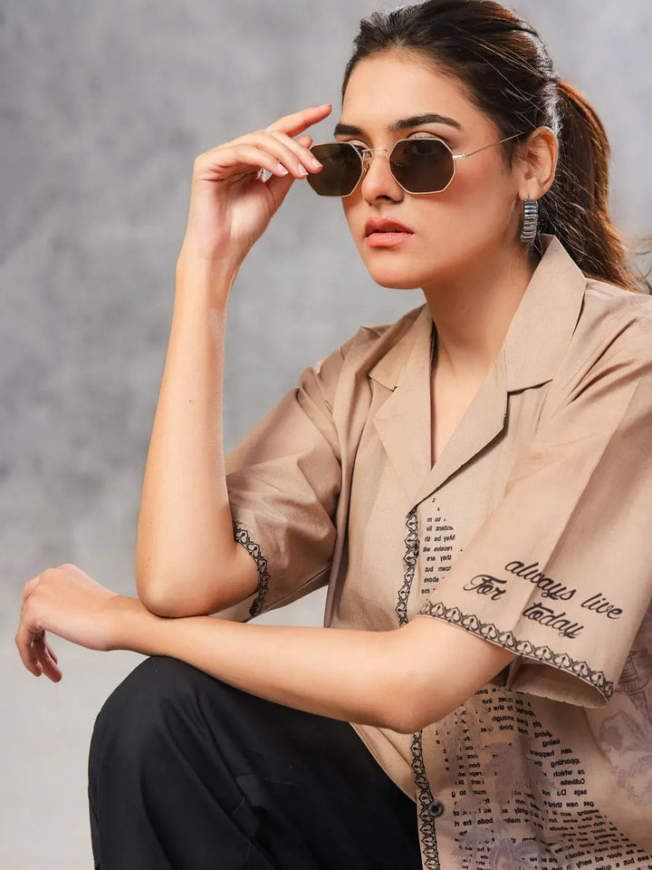 TNG Unisex RTW Printed Cambric 1 Piece Suit Shiddat Casual Collection