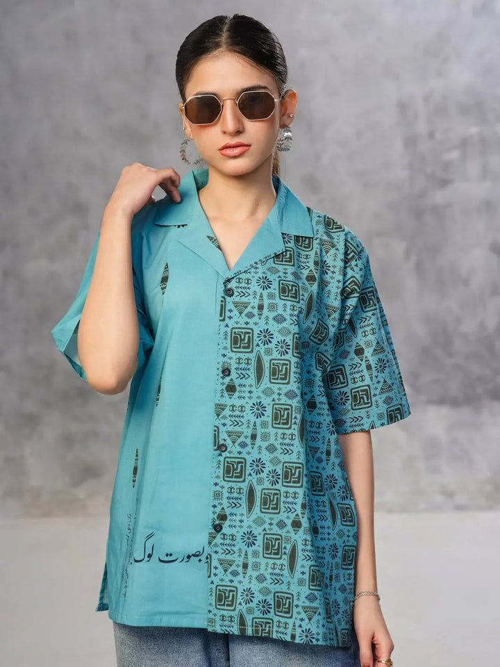 TNG Unisex RTW Printed Cambric 1 Piece Suit Nazakat Casual Collection