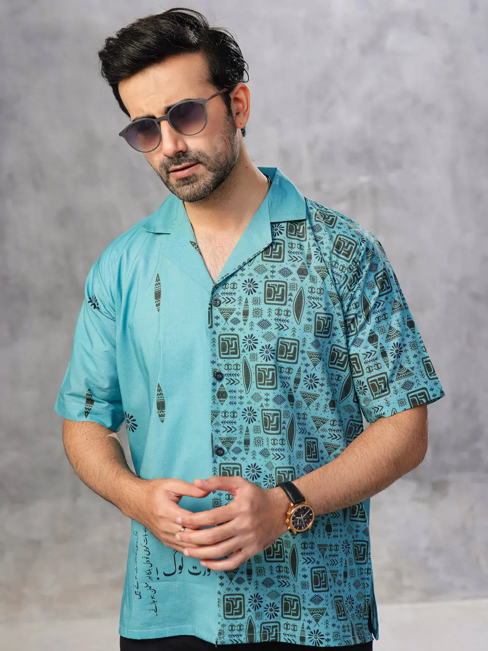 TNG Unisex RTW Printed Cambric 1 Piece Suit Nazakat Casual Collection