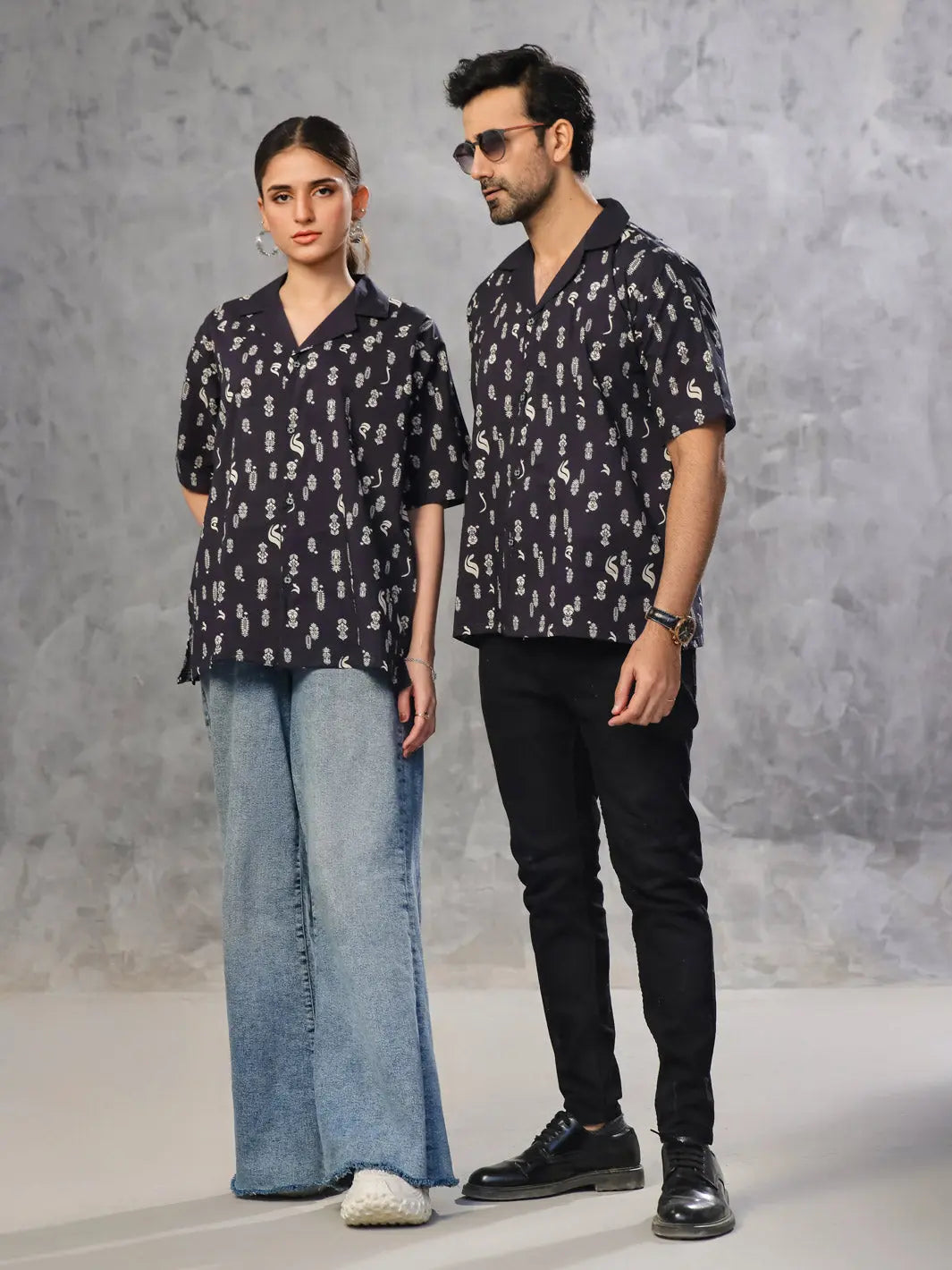 TNG Unisex RTW Printed Cambric 1 Piece Suit Ahista Casual Collection