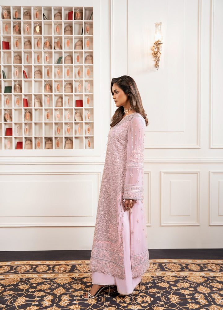 Check In by Zarizaa Unstitched Embroidered Chiffon 3 Piece Suit PRISM Festive Collection