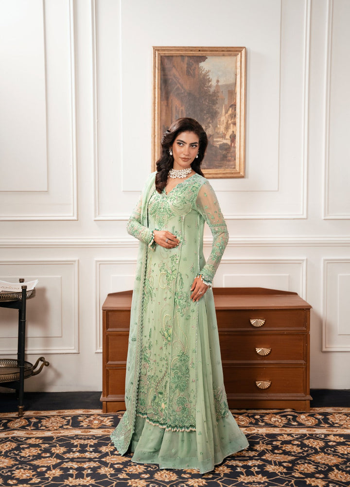 Check In by Zarizaa Unstitched Embroidered Chiffon 3 Piece Suit REGALIA Festive Collection