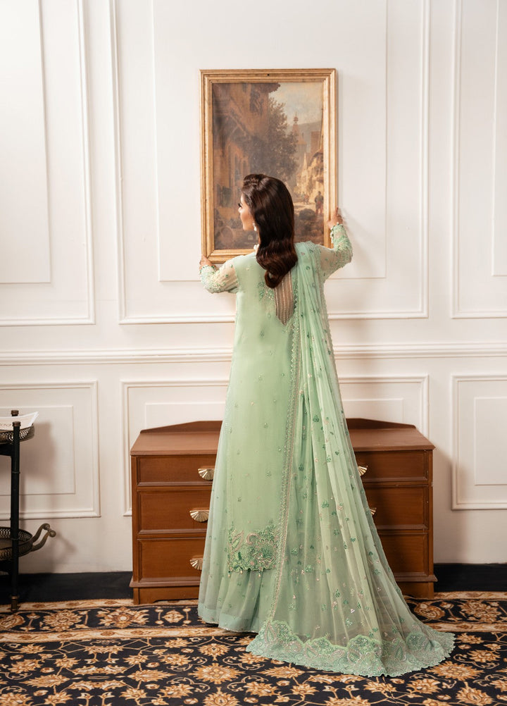 Check In by Zarizaa Unstitched Embroidered Chiffon 3 Piece Suit REGALIA Festive Collection