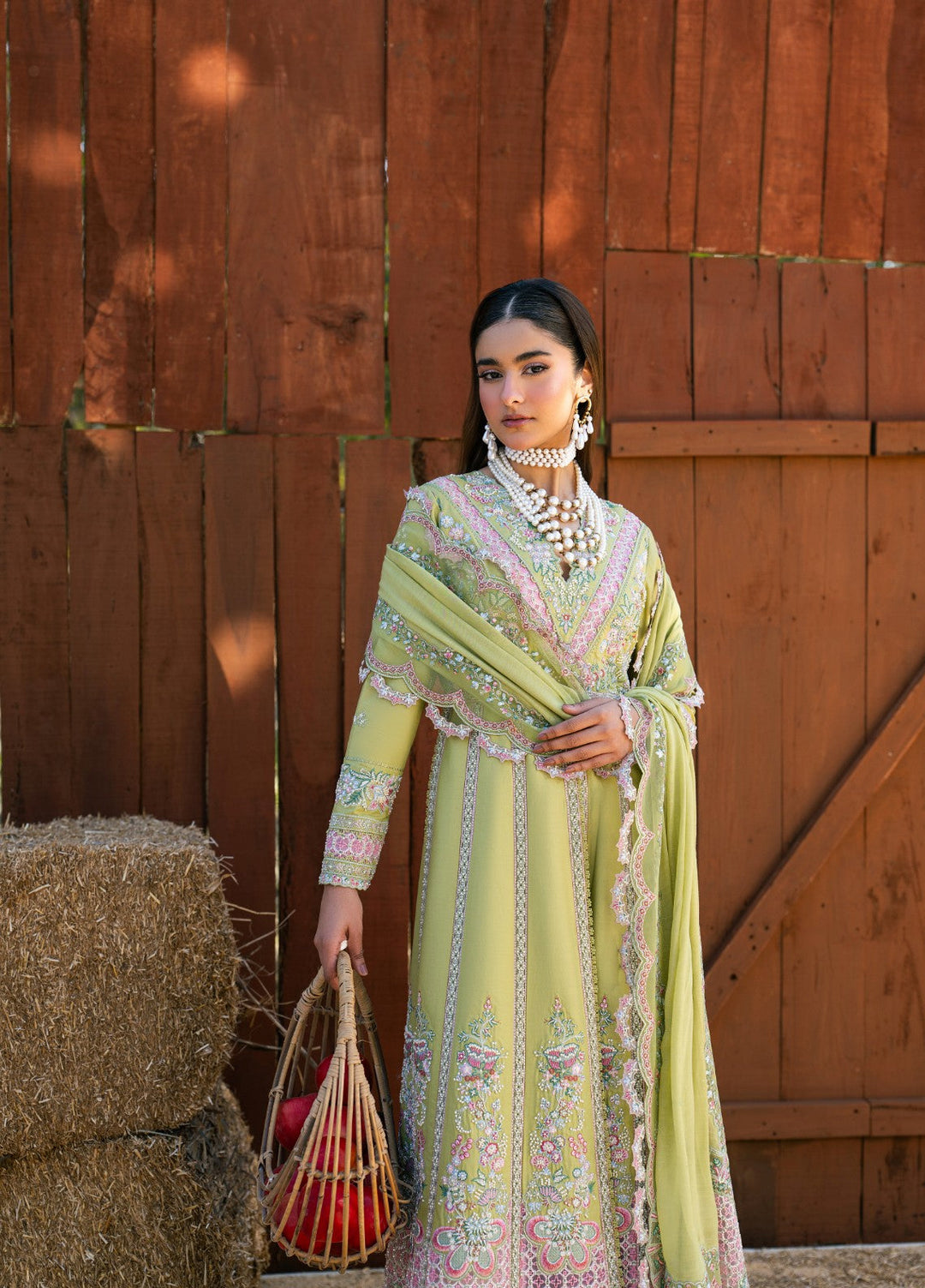 Aura of Flora by Zarizaa Unstitched Embroidered Lawn 3 Piece Suit MOSS Lawn Collection
