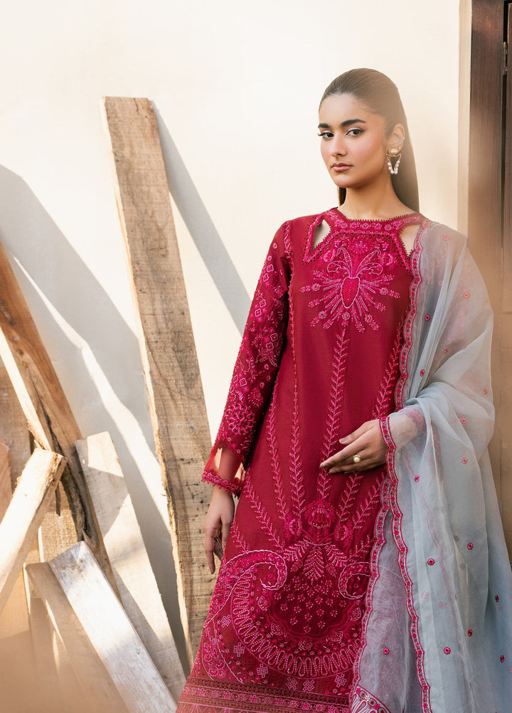 Aura of Flora by Zarizaa Unstitched Embroidered Lawn 3 Piece Suit PIXEL Lawn Collection