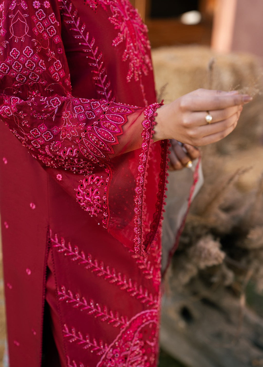 Aura of Flora by Zarizaa Unstitched Embroidered Lawn 3 Piece Suit PIXEL Lawn Collection
