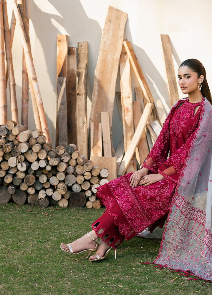 Aura of Flora by Zarizaa Unstitched Embroidered Lawn 3 Piece Suit PIXEL Lawn Collection