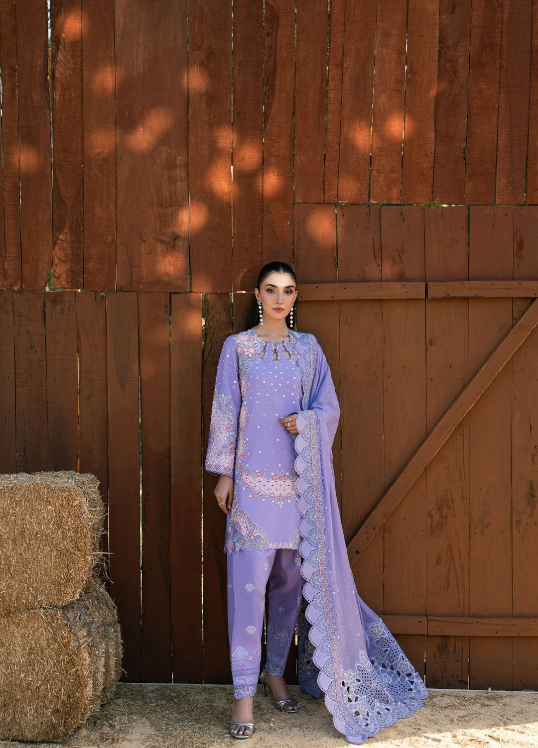 Aura of Flora by Zarizaa Unstitched Embroidered Lawn 3 Piece Suit WHIMS Lawn Collection