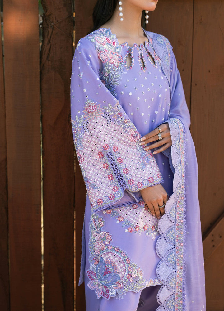 Aura of Flora by Zarizaa Unstitched Embroidered Lawn 3 Piece Suit WHIMS Lawn Collection
