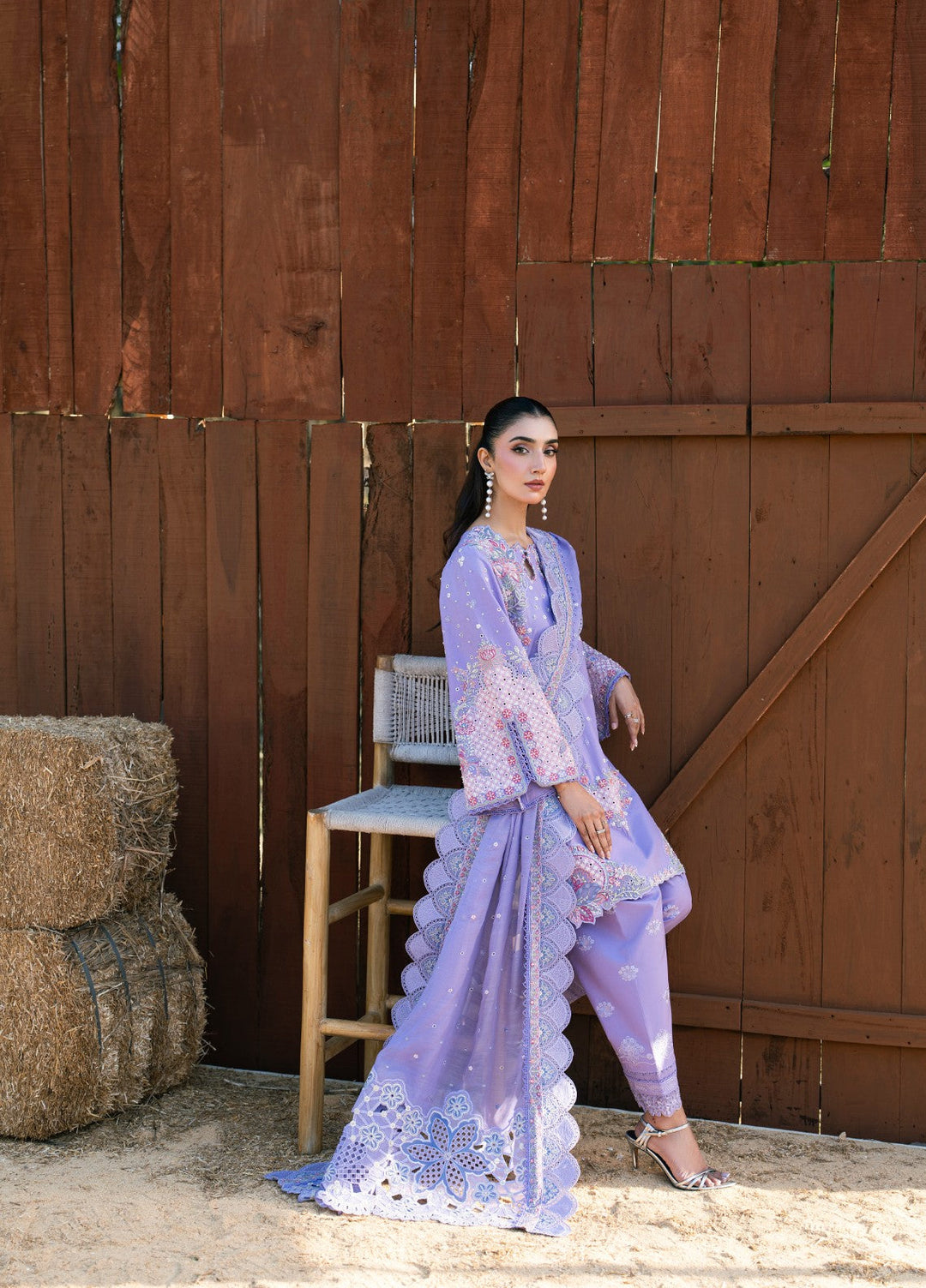 Aura of Flora by Zarizaa Unstitched Embroidered Lawn 3 Piece Suit WHIMS Lawn Collection
