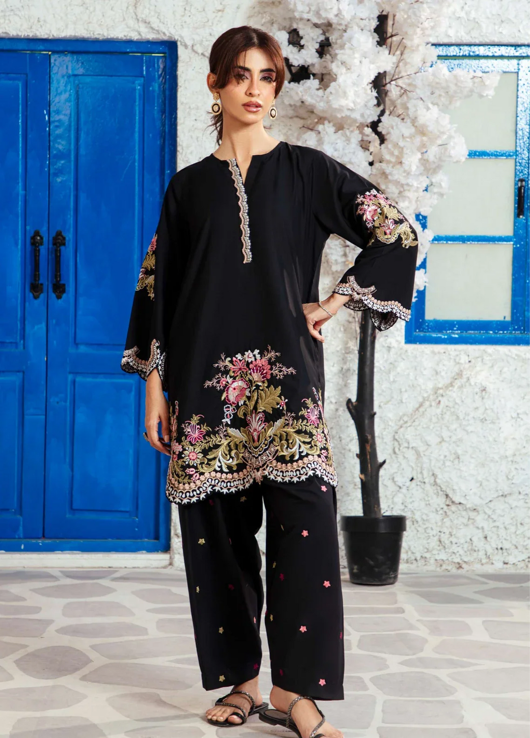 Noore by Amal RTW Embroidered Blended Lawn 2 Piece Suit Mehar Casual Collection