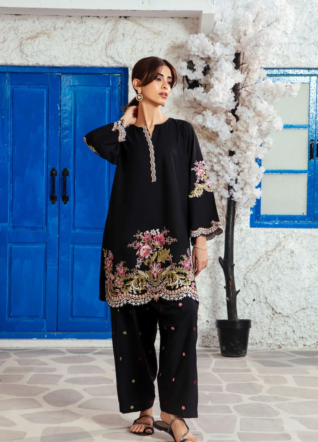 Noore by Amal RTW Embroidered Blended Lawn 2 Piece Suit Mehar Casual Collection