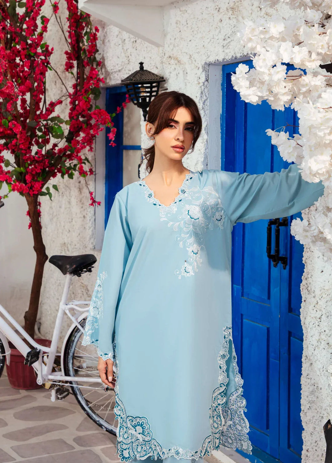 Noore by Amal RTW Embroidered Blended Lawn 2 Piece Suit Elaf Casual Collection