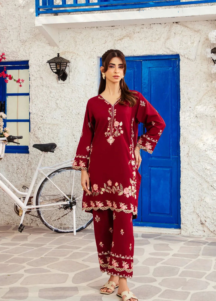 Noore by Amal RTW Embroidered Blended Lawn 2 Piece Suit Sila Casual Collection