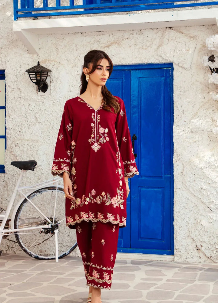 Noore by Amal RTW Embroidered Blended Lawn 2 Piece Suit Sila Casual Collection
