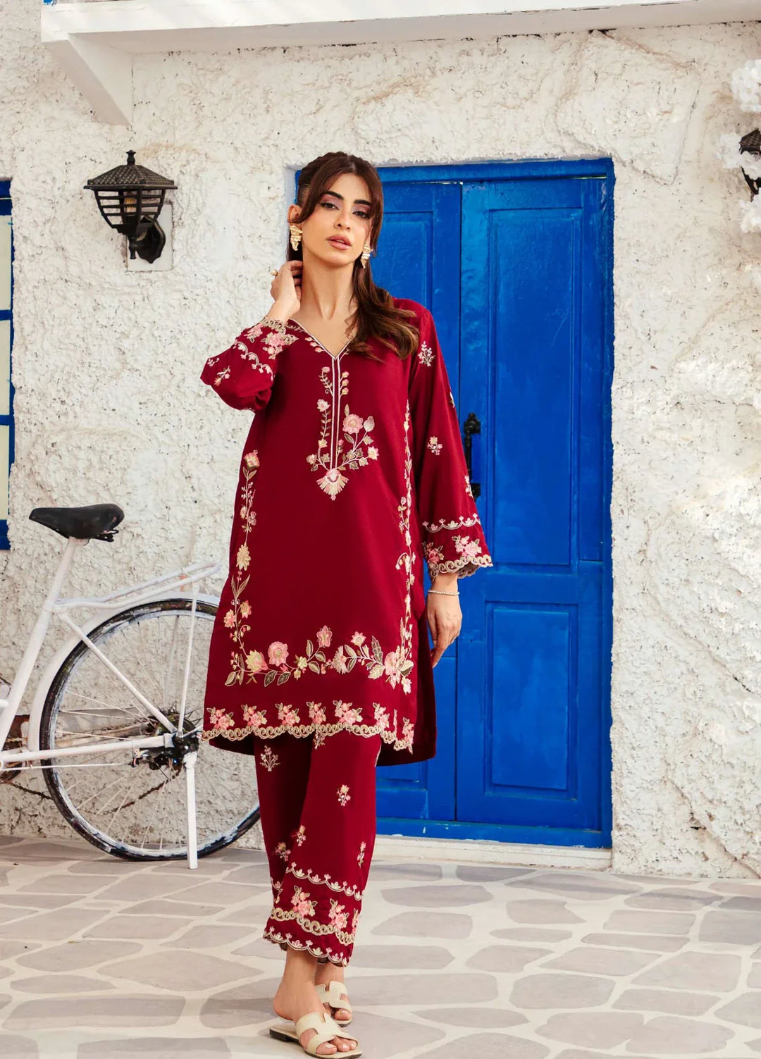 Noore by Amal RTW Embroidered Blended Lawn 2 Piece Suit Sila Casual Collection
