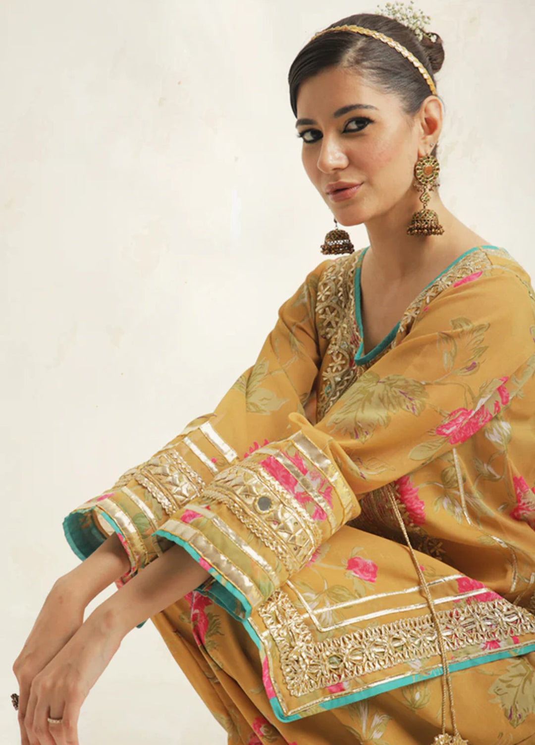 Melody of Colours by Guleenoor RTW Printed Lawn 3 Piece Suit Sarson Eid Collection