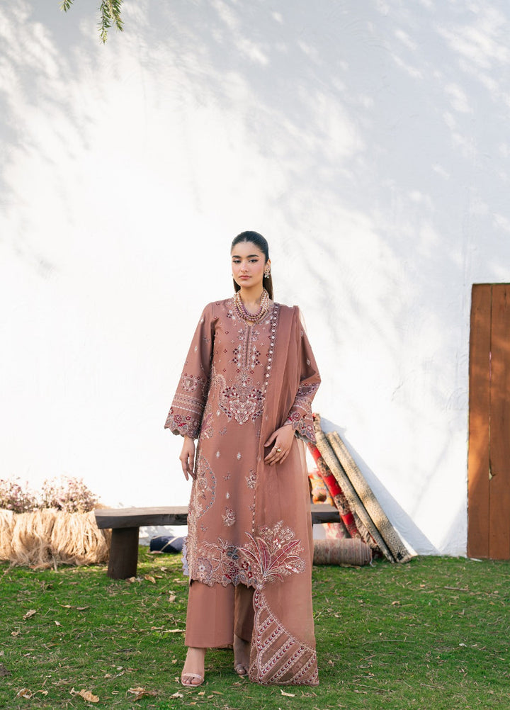 Aura of Flora by Zarizaa Unstitched Embroidered Lawn 3 Piece Suit MAGMA Lawn Collection