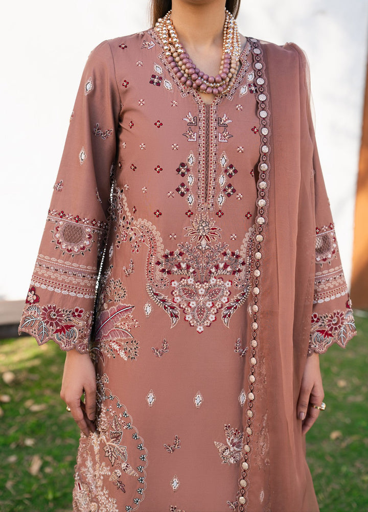 Aura of Flora by Zarizaa Unstitched Embroidered Lawn 3 Piece Suit MAGMA Lawn Collection