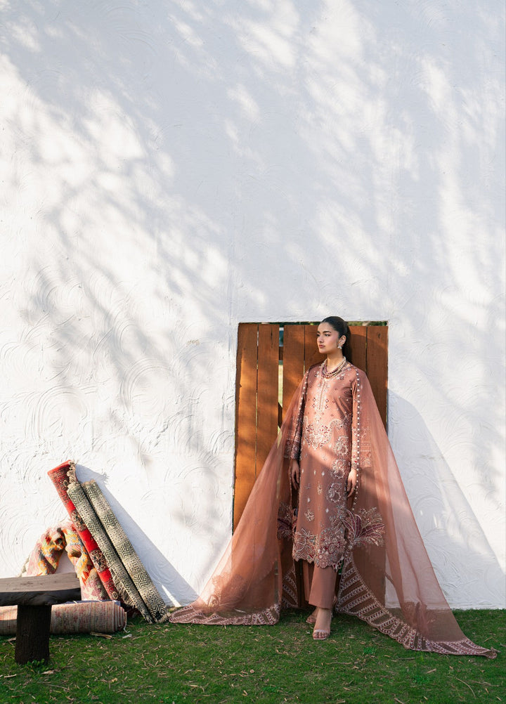Aura of Flora by Zarizaa Unstitched Embroidered Lawn 3 Piece Suit MAGMA Lawn Collection