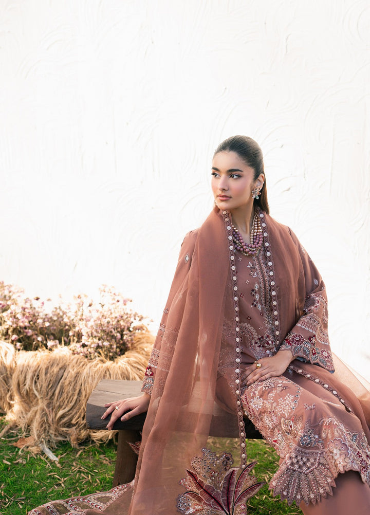 Aura of Flora by Zarizaa Unstitched Embroidered Lawn 3 Piece Suit MAGMA Lawn Collection