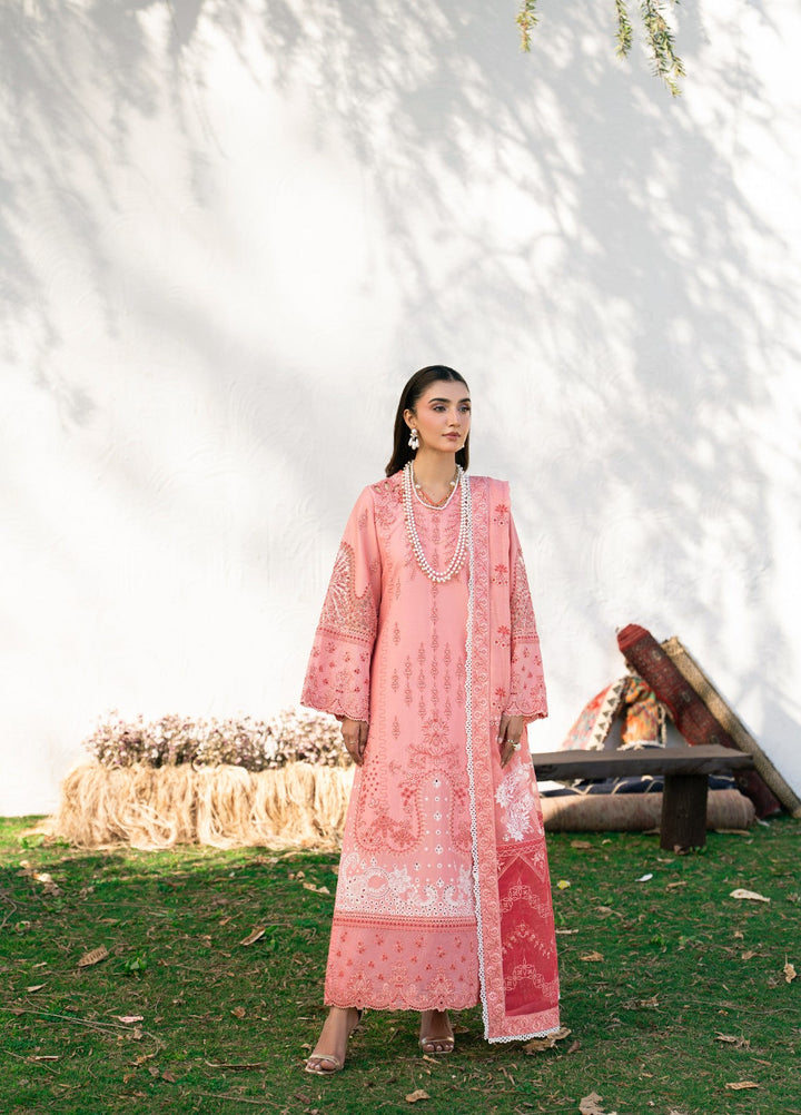 Aura of Flora by Zarizaa Unstitched Embroidered Lawn 3 Piece Suit LYRA Lawn Collection